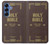S2889 Holy Bible King James Version Couverture Etui Coque Housse pour Samsung Galaxy S25