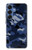 S2959 Marine Bleu Camo camouflage Etui Coque Housse pour Samsung Galaxy S25