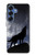 S3011 Dream Catcher Loup Hurlant Etui Coque Housse pour Samsung Galaxy S25