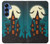 S3268 Château Halloween Festival Etui Coque Housse pour Samsung Galaxy S25