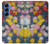 S3342 Claude Monet Chrysanthèmes Etui Coque Housse pour Samsung Galaxy S25