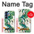 S3697 Oiseaux de la vie des feuilles Etui Coque Housse pour Samsung Galaxy S25