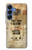 S3954 Pompe à essence vintage Etui Coque Housse pour Samsung Galaxy S25