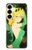 S0095 Peter Pan Tinker Bell Etui Coque Housse pour Samsung Galaxy S25 Plus