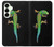 S0125 Vert Gecko Madagascan Etui Coque Housse pour Samsung Galaxy S25 Plus