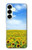 S0232 Tournesol Etui Coque Housse pour Samsung Galaxy S25 Plus