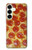 S0236 Pizza Etui Coque Housse pour Samsung Galaxy S25 Plus
