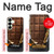 S0270 chocolat Etui Coque Housse pour Samsung Galaxy S25 Plus