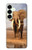 S0310 éléphant d'Afrique Etui Coque Housse pour Samsung Galaxy S25 Plus