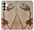 S0379 Fossile de dinosaure Etui Coque Housse pour Samsung Galaxy S25 Plus