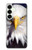 S0854 Aigle américain Etui Coque Housse pour Samsung Galaxy S25 Plus