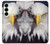 S0854 Aigle américain Etui Coque Housse pour Samsung Galaxy S25 Plus