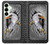 S0855 Aigle Métal Etui Coque Housse pour Samsung Galaxy S25 Plus