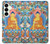 S1256 Peinture Bouddha Etui Coque Housse pour Samsung Galaxy S25 Plus