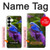 S1565 Oiseau bleu de bonheur Bleu Oiseau Etui Coque Housse pour Samsung Galaxy S25 Plus