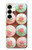 S1718 Petits gâteaux délicieux Etui Coque Housse pour Samsung Galaxy S25 Plus