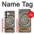 S1788 ammonite Fossile Etui Coque Housse pour Samsung Galaxy S25 Plus