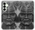 S1827 Japon Samurai Casque Etui Coque Housse pour Samsung Galaxy S25 Plus