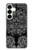 S1838 Motif maya Etui Coque Housse pour Samsung Galaxy S25 Plus