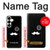 S1946 Sir Mustache Minimalisme Etui Coque Housse pour Samsung Galaxy S25 Plus