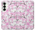 S1972 Sakura fleur de Cerisiers Etui Coque Housse pour Samsung Galaxy S25 Plus