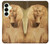 S1973 Sphinx égyptien Etui Coque Housse pour Samsung Galaxy S25 Plus