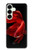 S2092 Rouge Poisson Combattant Etui Coque Housse pour Samsung Galaxy S25 Plus