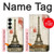 S2108 Tour Eiffel de Paris Carte postale Etui Coque Housse pour Samsung Galaxy S25 Plus