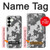 S2186 Gris Camo Camouflage Imprimé graphique Etui Coque Housse pour Samsung Galaxy S25 Plus
