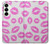 S2214 Bisous Lèvres roses Etui Coque Housse pour Samsung Galaxy S25 Plus