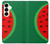 S2383 Pastèque Etui Coque Housse pour Samsung Galaxy S25 Plus