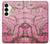S2449 Fleur rose Amandier Van Gogh Etui Coque Housse pour Samsung Galaxy S25 Plus