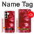 S2480 Tie dye rouge Etui Coque Housse pour Samsung Galaxy S25 Plus