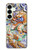 S2584 Traditionnel dragon chinois Art Etui Coque Housse pour Samsung Galaxy S25 Plus