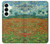 S2681 Champ de coquelicots Vincent Van Gogh Etui Coque Housse pour Samsung Galaxy S25 Plus