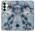 S2689 Bleu Marbre Texture Imprimé graphique Etui Coque Housse pour Samsung Galaxy S25 Plus
