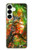 S2694 ammonite Fossile Etui Coque Housse pour Samsung Galaxy S25 Plus
