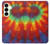 S2985 Coloré Tie Dye Texture Etui Coque Housse pour Samsung Galaxy S25 Plus