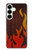 S2988 Voiture de rallye Neumáticos Feu Etui Coque Housse pour Samsung Galaxy S25 Plus