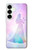 S2992 Princesse Pastel Silhouette Etui Coque Housse pour Samsung Galaxy S25 Plus