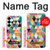 S3049 Triangles Couleurs vibrantes Etui Coque Housse pour Samsung Galaxy S25 Plus
