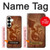 S3086 Rouge dragon Tatouage Etui Coque Housse pour Samsung Galaxy S25 Plus