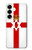 S3089 Drapeau de l'Irlande du Nord Etui Coque Housse pour Samsung Galaxy S25 Plus