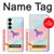 S3203 Arc en ciel Licorne Etui Coque Housse pour Samsung Galaxy S25 Plus