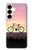 S3252 vélo Coucher de soleil Etui Coque Housse pour Samsung Galaxy S25 Plus