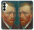 S3335 Vincent Van Gogh Autoportrait Etui Coque Housse pour Samsung Galaxy S25 Plus