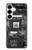 S3434 Punaise Circuit Board graphique Etui Coque Housse pour Samsung Galaxy S25 Plus