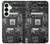 S3434 Punaise Circuit Board graphique Etui Coque Housse pour Samsung Galaxy S25 Plus