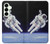 S3616 Astronaute Etui Coque Housse pour Samsung Galaxy S25 Plus