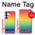 S3698 Drapeau de fierté LGBT Etui Coque Housse pour Samsung Galaxy S25 Plus